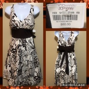 NWT Fit and Flare Summer Dress Sz M
